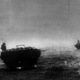 Two Japanese aircraft carriers head towards Pearl Harbor, 1941.